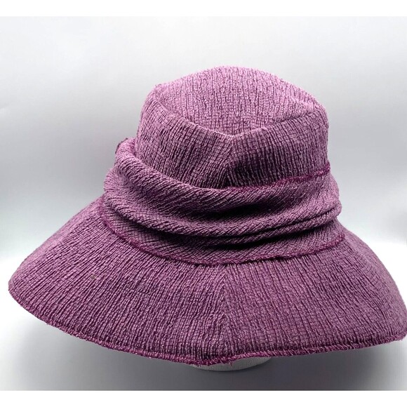 Lillie & Cohoe Purple Textured Floppy Sun Hat Wide Brim Size 1 Canada main image 6
